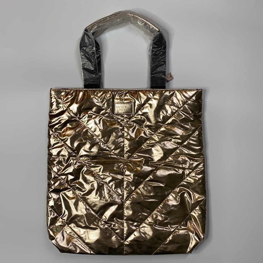 Victoria Secret Rose Gold Bag NWT